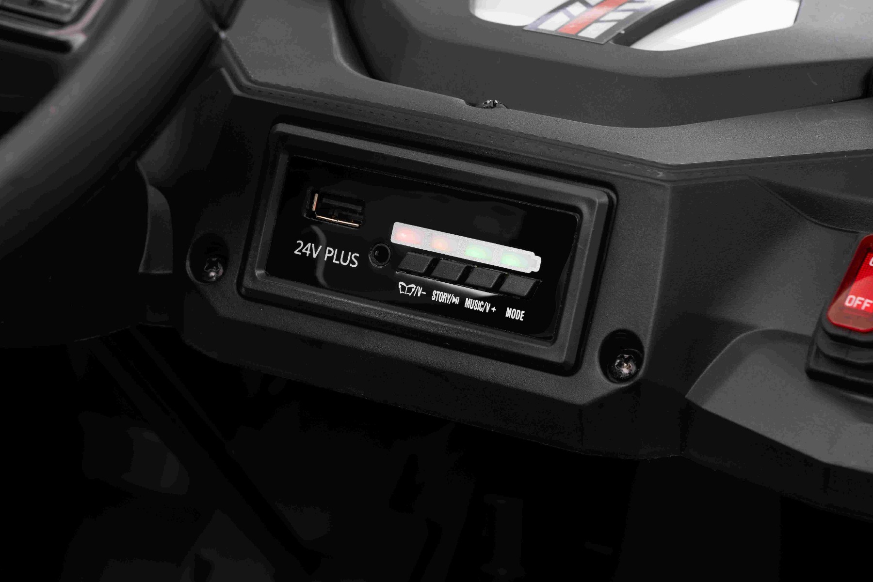 MP3 Prehrávač s indikátorom kapacity batérie