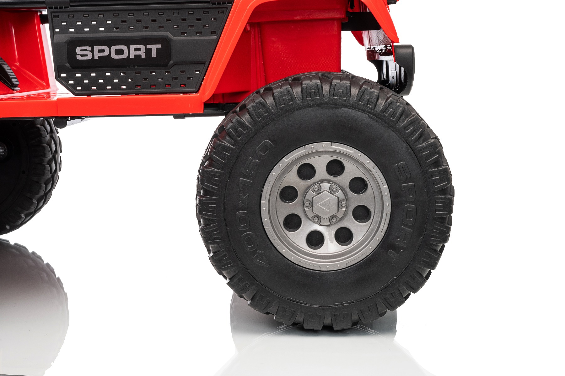 Veľké EVA kolesá s vysokým podvozkom