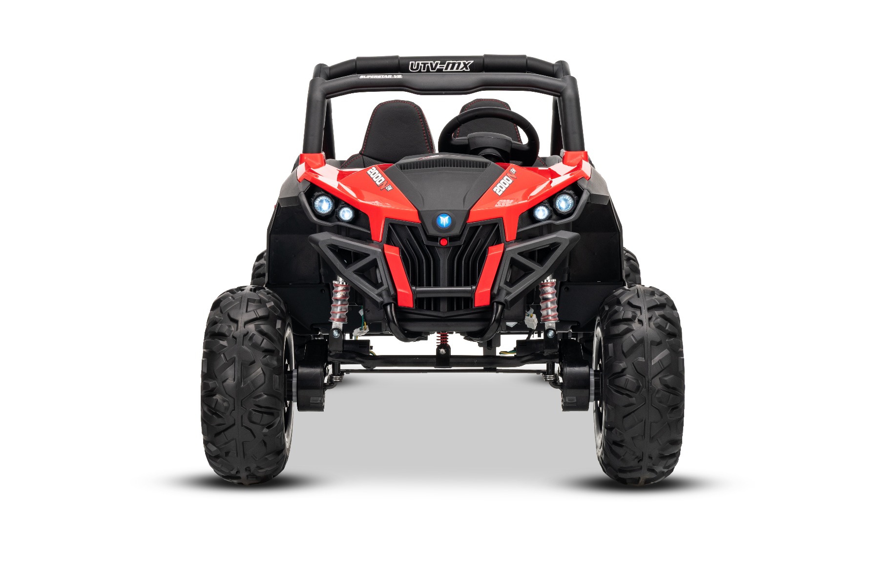 Predné LED svetlá s odpružením aj vpredu