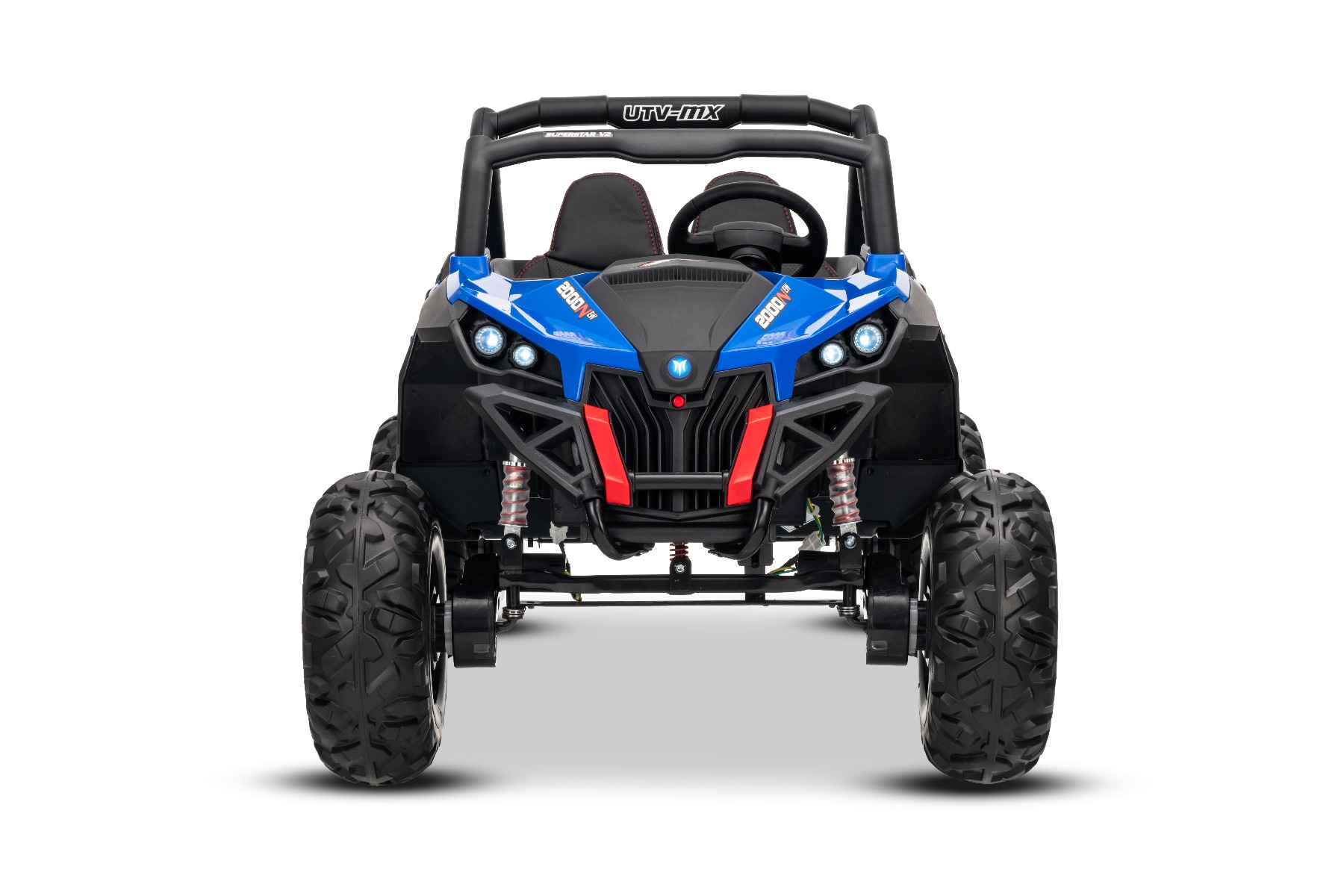 Predné LED svetlá s odpružením aj vpredu