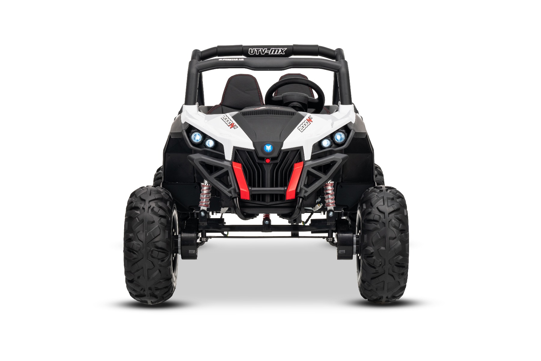 Predné LED svetlá s odpružením aj vpredu