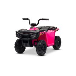 Licencovaná elektrická štvorkolka Arctic Cat 12V so zadným pohonom, ružová, LED svetlá, Lítiová batéria, 2 x 25W motor, Originál Licencia