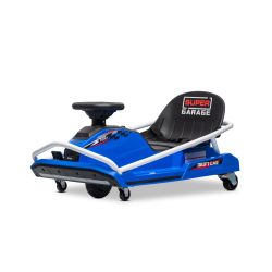Beneo Motors driftovacia Motokára 24V, modrá, 300W Bezkartáčový Motor, Lítiová batéria, Drift režim s rýchlosťou 14 Km/h, Masívna železná konštrukcia, Bezpečnostný pás, Športové sedadlo, Multifunkčný volant