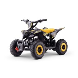 Elektrická štvorkolka pre deti Beneo Motors Raptor žltá - 800W