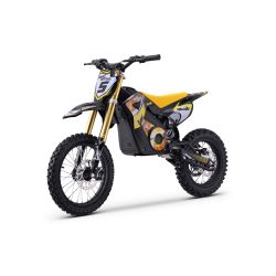 Elektrický Motocross pre deti a tínedžerov Beneo Motors Falcon žltý - 1600W