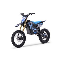 Elektrický Motocross pre deti a tínedžerov Beneo Motors Falcon modrý - 1600W