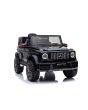 Elektrické autíčko Mercedes G, čierne, Jednomiestne sedadlo, 12V batéria, 2,4 GHz DO, 2X MOTOR, USB, SD karta, ORGINAL licencia