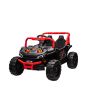 Elektrické autíčko UTV Small 12V, čierny, Pohon zadných kolies, 12V batéria, Plastové kolesá, široké dvojité sedadlo, 2,4 GHz Diaľkový ovládač, Jednomiestne, MP3 prehrávač so vstupom USB/SD, LED Svetlá