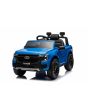 Elektrické autíčko FORD Ranger, modré, Koženkové sedadlo, 2,4 GHz diaľkové ovládanie, Bluetooth / USB Vstup, Odpruženie, Lítiová batéria, Plastové kolesá, 2 X 30W MOTOR, ORIGINAL licencia