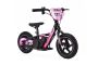 Detské elektrické odrážadlo RIRIBIKE RTX3 24V (12”), ružové, Lítiová batéria, 100W motor, Kotúčová brzda, Nastaviteľné mäkké PU sedadlo