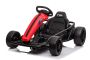 Zánovná driftovacia Motokára DRIFT-CAR 24V, Červená, Hladké Drift kolieska, 2 x 350W Motor, Drift režim s rýchlosťou 13 Km/h, 24V Batéria, Masívna konštrukcia
