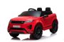 Elektrické autíčko Range Rover EVOQUE, Jednomiestne, červené, Koženkové sedadlá, MP3 prehrávač s prípojkou USB/SD, Pohon 4x4, Batéria 12V10AH, EVA kolesá, Odpružená náprava Kľúčové trojpolohové štartovanie, 2,4 GHz Bluetooth Diaľkový Ovládač, Licencia