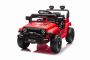 Elektrické autíčko OFFROAD NEW s pohonom zadných kolies, červené, Lítiová batéria, Vysoký podvozok, široké sedadlo, Odpružené nápravy, 2,4 GHz Diaľkový ovládač,  LED svetlá