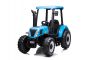 Elektrický traktor NEW HOLLAND-T7 12V, Jednomiestne, modré, Koženkové sedadlo, MP3 Prehrávač s USB vstupom, Zadný pohon, 2x 35W Motor, EVA kolesá, 2,4 GHz Diaľkové Ovládanie, Originál licencia