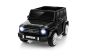 Elektrické autíčko Mercedes G, čierne, Jednomiestné sedadlo, Lítiová batéria, 2,4 GHz DO, 2XMOTOR, USB, SD karta, ORGINAL licencia