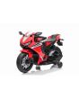 Elektrická Motorka HONDA CBR 1000RR, Licencované, 12V batéria, Plastové kolesá, 30W motor, LED svetlá, pevný rám, pomocné kolieska, červené