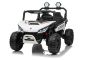 Elektrické autíčko T-REX Ride 4x4 Dvojmiestne 24V, biele, MP3 Prehrávač s USB/AUX vstupom, Pohon 4x4, Lítiová Batéria, Odpruženie, Diaľkový ovládač, LED Svetlá