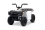 Licencovaná elektrická štvorkolka Arctic Cat 12V so zadným pohonom, biela, LED svetlá, Lítiová batéria, 2 x 25W motor, Originál Licencia