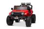 Elektrické autíčko Beneo Motors OFFRIDE 4x4² Dvojmiestne 24V, červené, MP3 Prehrávač s USB/AUX vstupom, Pohon 4x4, Lítiová Batéria, EVA kolesá s odpružením, Diaľkový ovládač, LED Svetlá