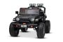 Elektrické autíčko Beneo Motors OFFRIDE 4x4² Dvojmiestne 24V, čierne, MP3 Prehrávač s USB/AUX vstupom, Pohon 4x4, Lítiová Batéria, EVA kolesá s odpružením, Diaľkový ovládač, LED Svetlá