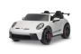 Elektrické autíčko Porsche 911GT3 24V s pohonom 4x4, biele, Dvojmiestne sedadlo, 2,4 GHz diaľkové ovládanie, USB/AUX Vstup, 200W motory, Odpruženie, Lítiová batéria, LED svetlá vpredu aj vzadu, ORIGINÁL licencia