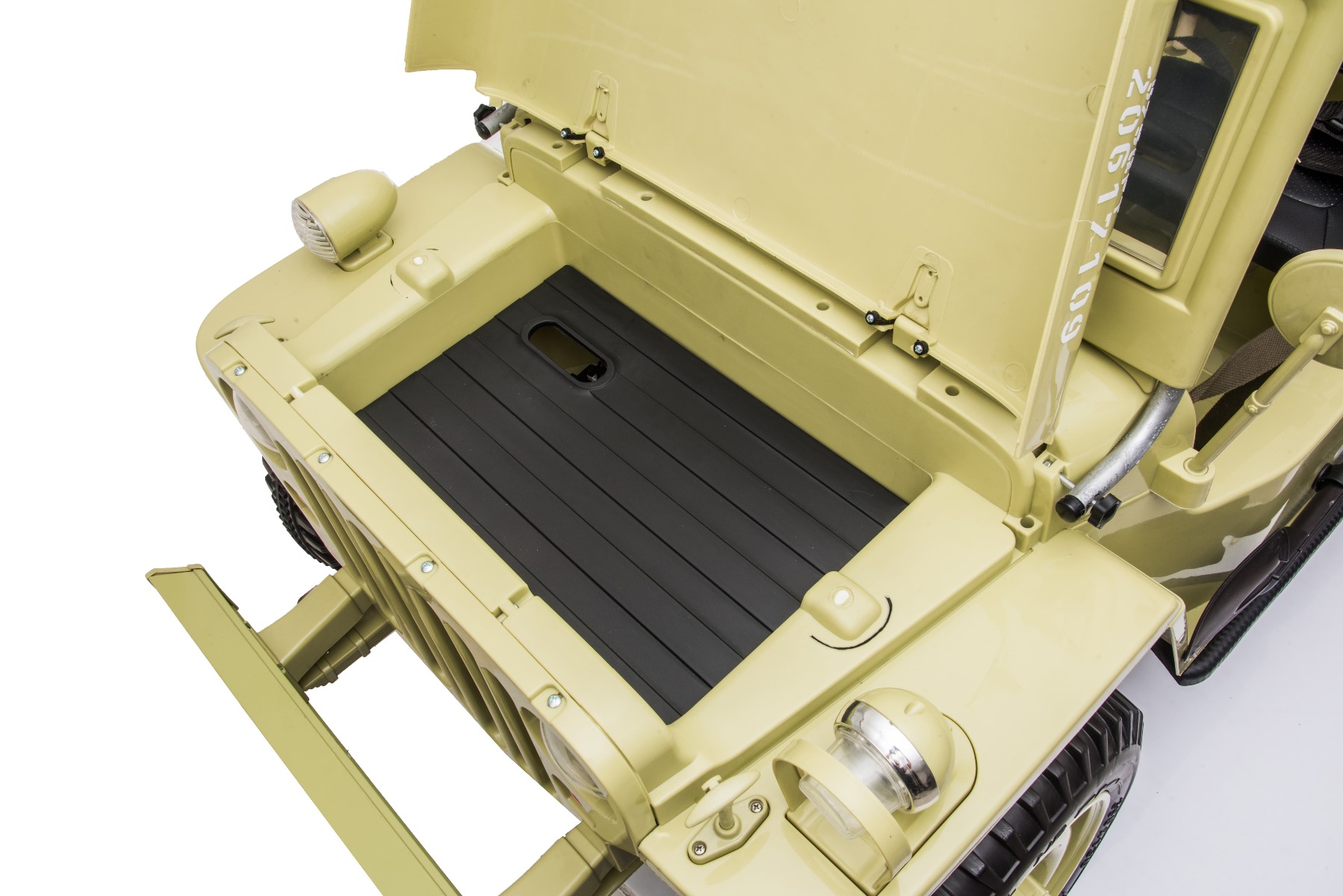 Otváracia kapota - úložný priestor