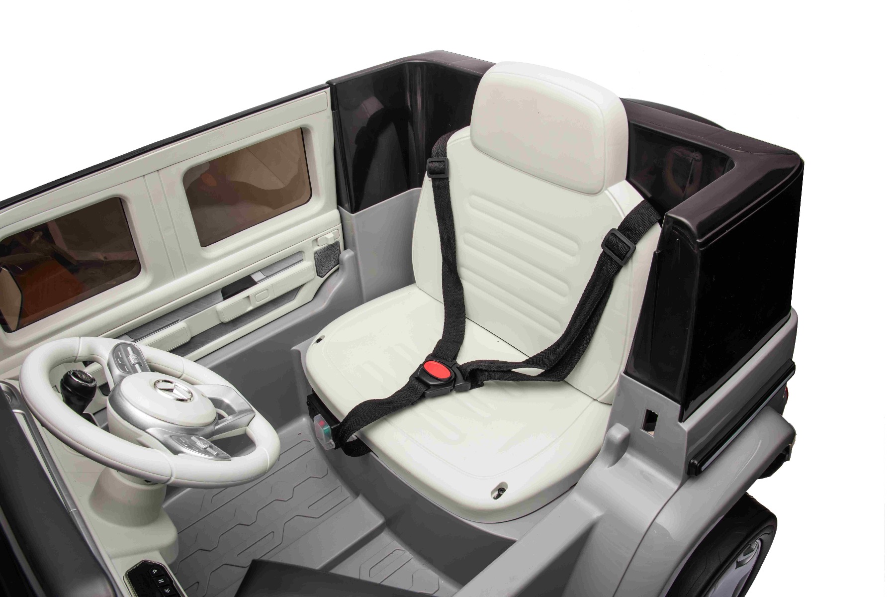 Otváracie dvere, 3 bodový bezpečnostný pás