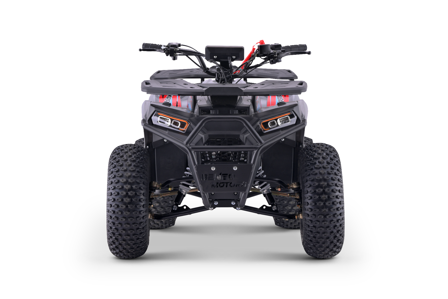 LED svetlá, predné a zadné kovové nosiče