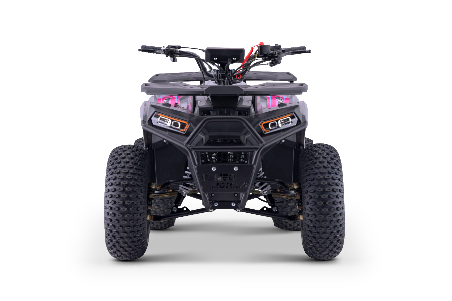 LED svetlá, predné a zadné kovové nosiče