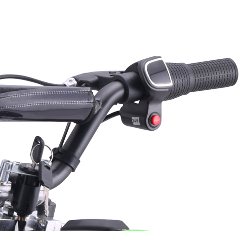 Kľúčové zapínanie a ukazovateľom kapacity batérie